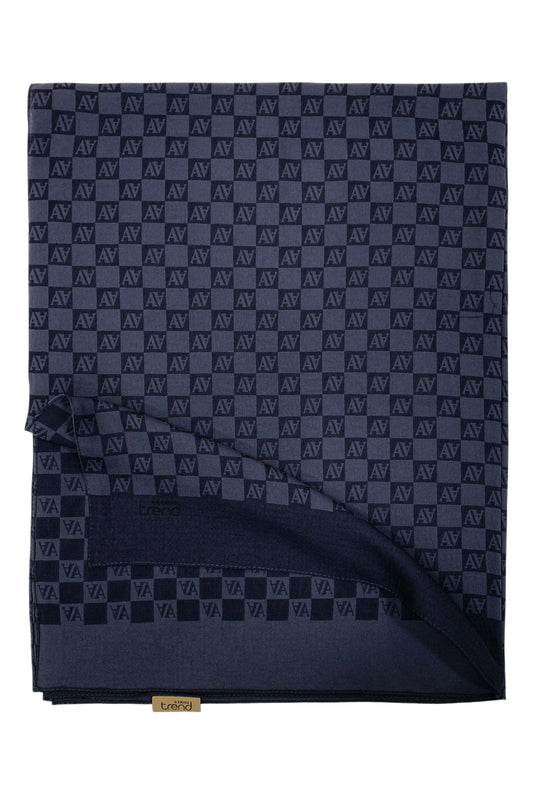 Armine Trend Ultra Light Şal - 18 - Koyu İndigo 23049