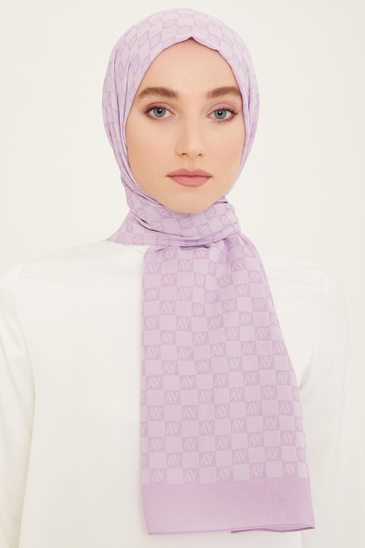 Armine Trend Ultra Light Şal - 18 - Lila 24016
