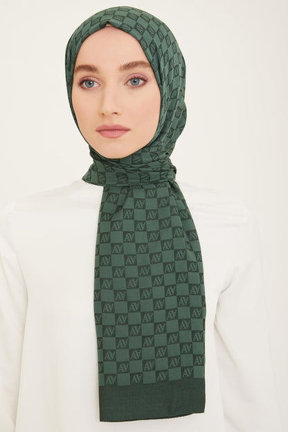 Armine Trend Ultra Light Şal - 18 - Zümrüt 24065