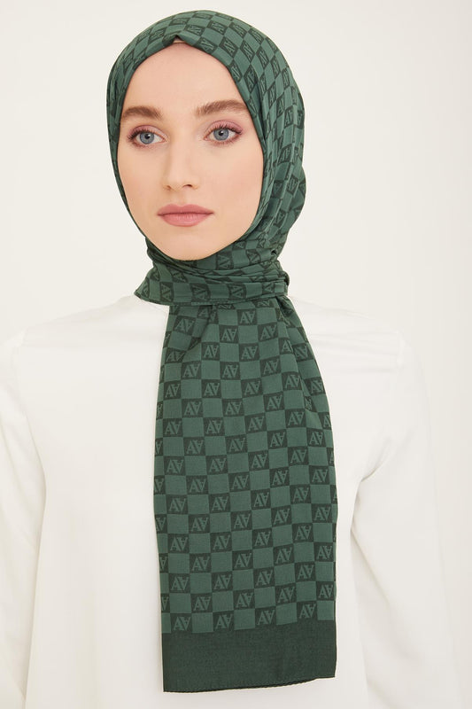 Armine Trend Ultra Light Şal - 18 - Zümrüt 24065