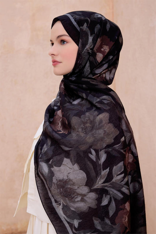 Belli Fresh Sanda Şal - 1362-14 Siyah
