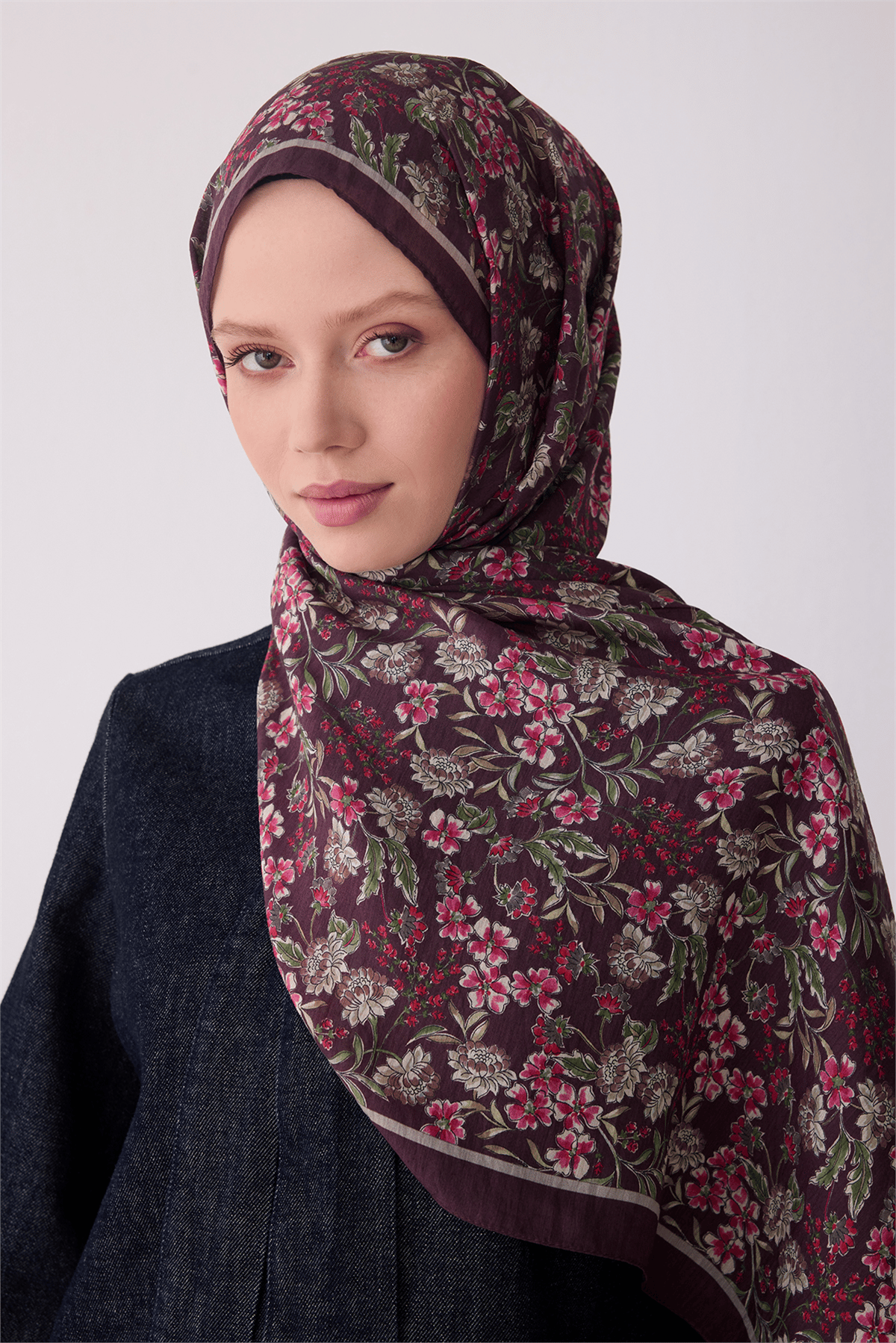Belli Fresh Sanda Şal - 3114-14 Bordo