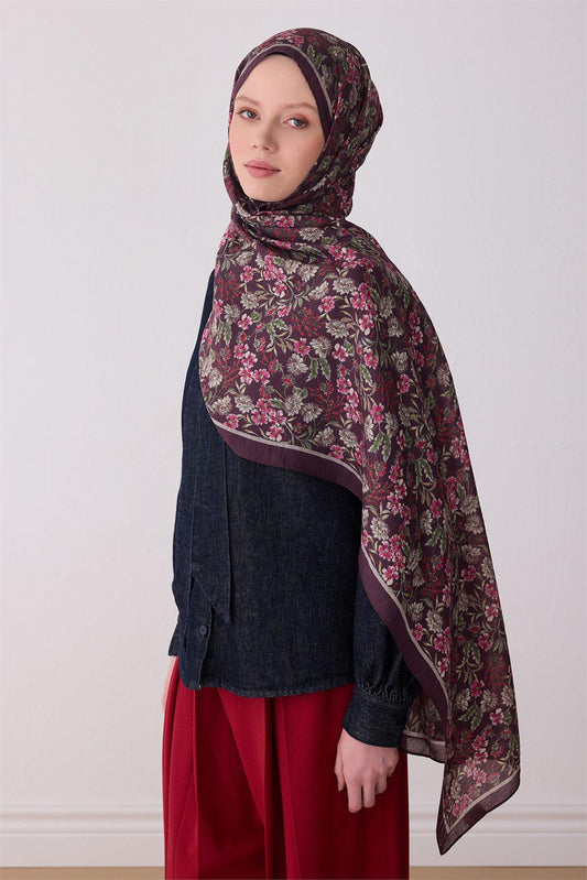 Belli Fresh Sanda Şal - 3114-14 Bordo