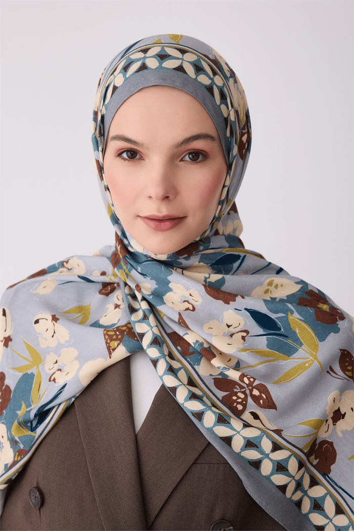Belli Fresh Viona Şal - 3203-17 Gri
