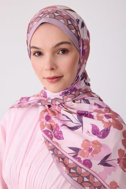 Belli Fresh Viona Şal - 3203-18 Leylak