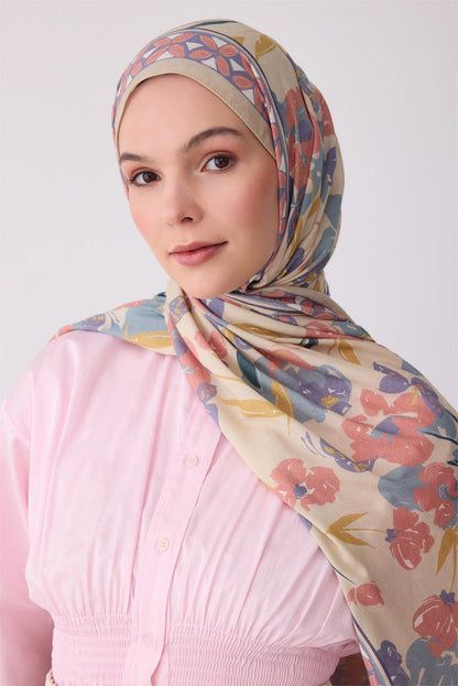 Belli Fresh Viona Şal - 3203-31 Krem