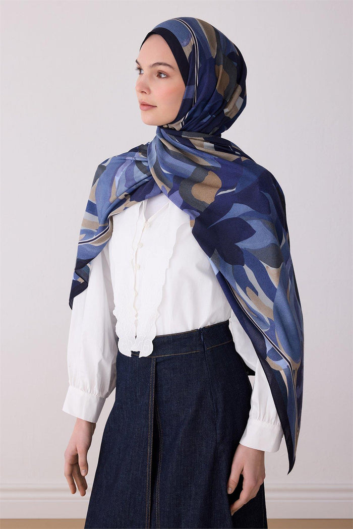 Belli Fresh Viona Şal - 3273-31 Lacivert