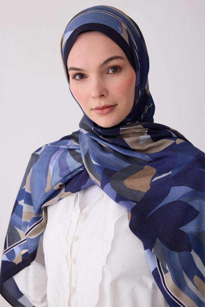 Belli Fresh Viona Şal - 3273-31 Lacivert