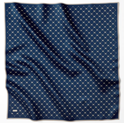 Belli İpek Eşarp - 4006-03 Lacivert Twill