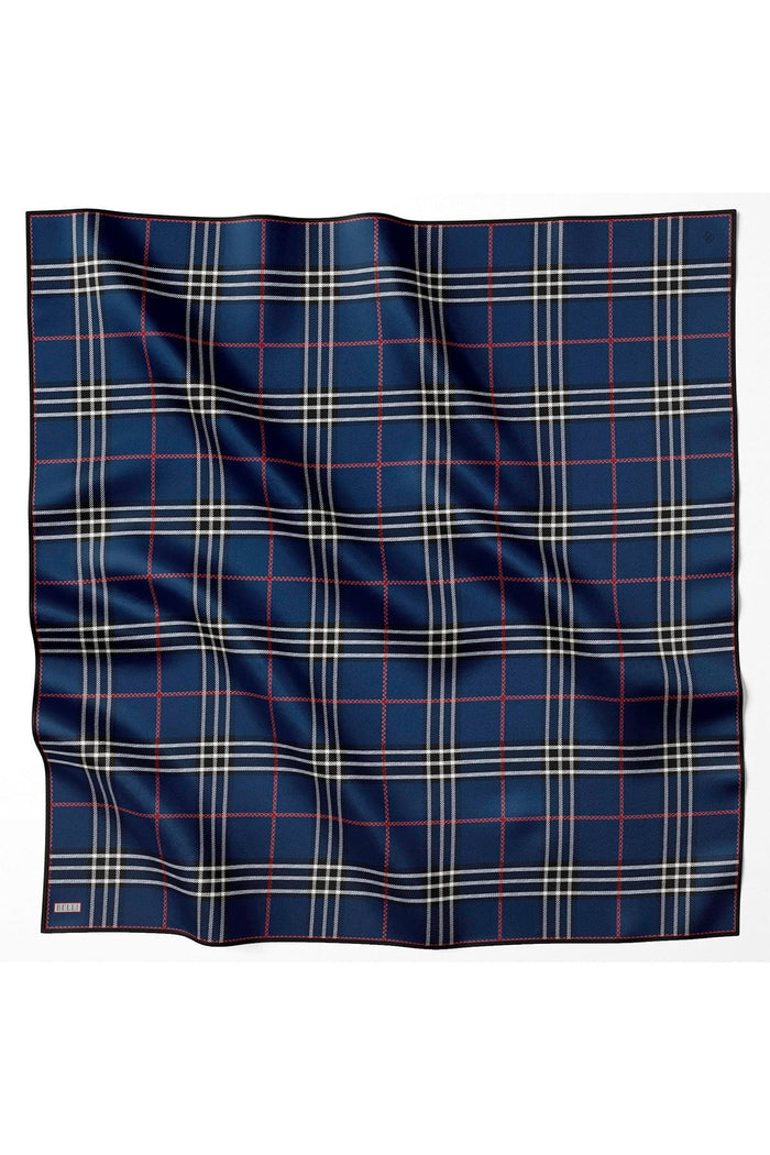Belli İpek Eşarp - 4122-52 Lacivert Twill