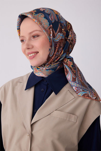 Belli İpek Eşarp - 4304-31 Pudra Twill