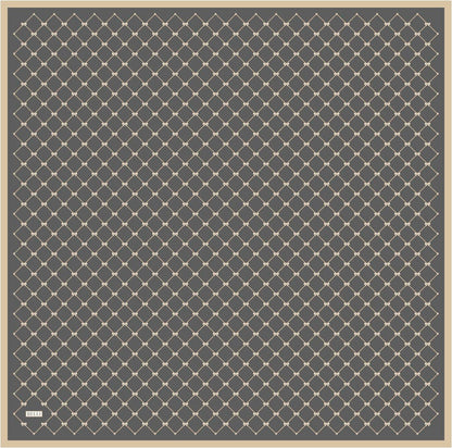 Belli İpek Eşarp - 4006-07 Füme Twill