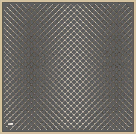 Belli İpek Eşarp - 4006-07 Füme Twill