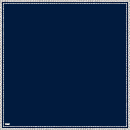 Belli İpek Eşarp - 4009-12 Lacivert Twill