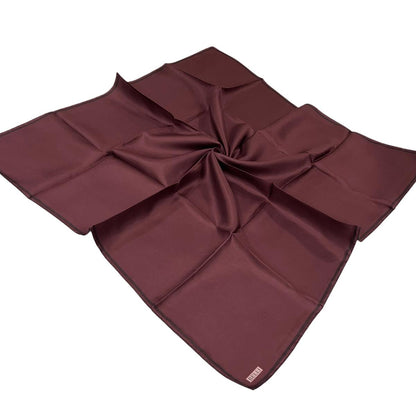 Belli İpek Eşarp - 4009-31 Koyu Bordo Twill