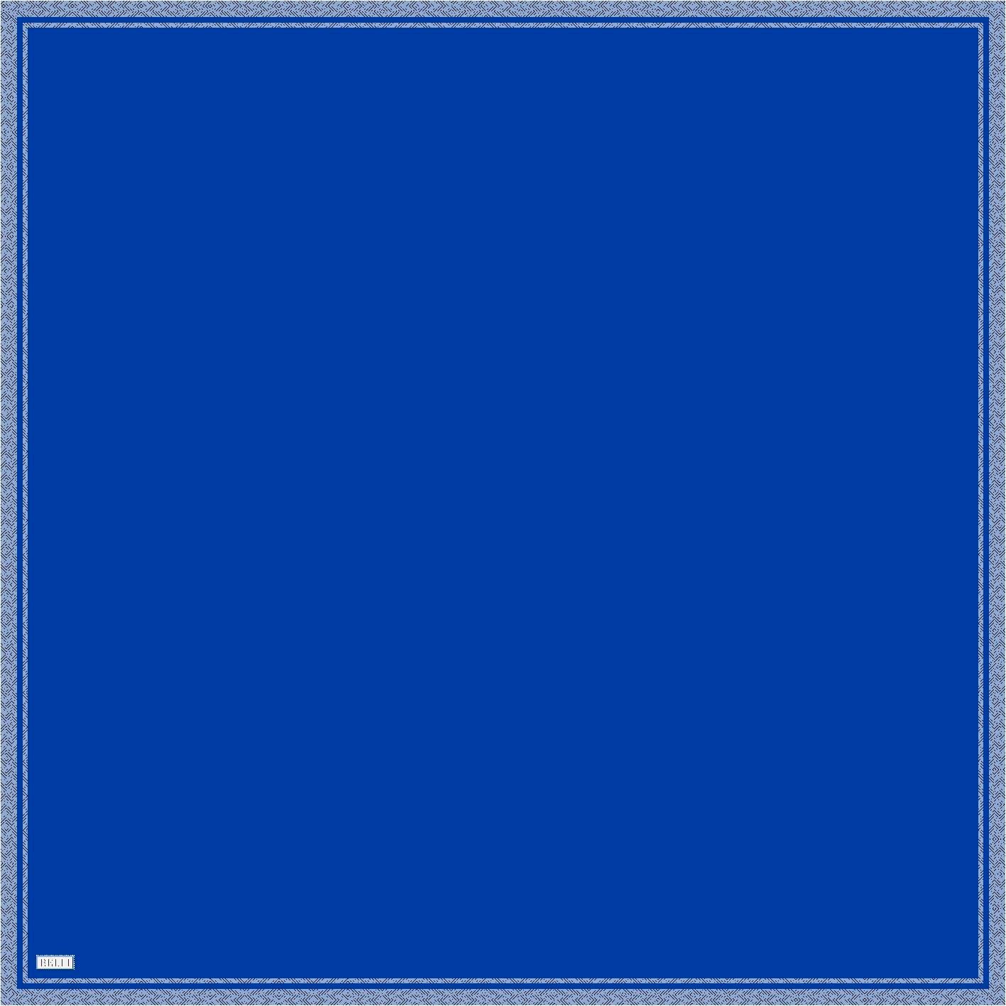 Belli İpek Eşarp - 4009-52 Saks Twill