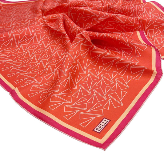 Belli İpek Eşarp - 4060-80 Turuncu Twill