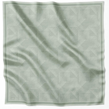 Belli İpek Eşarp - 4201-35 Mint Twill