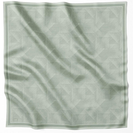 Belli İpek Eşarp - 4201-35 Mint Twill