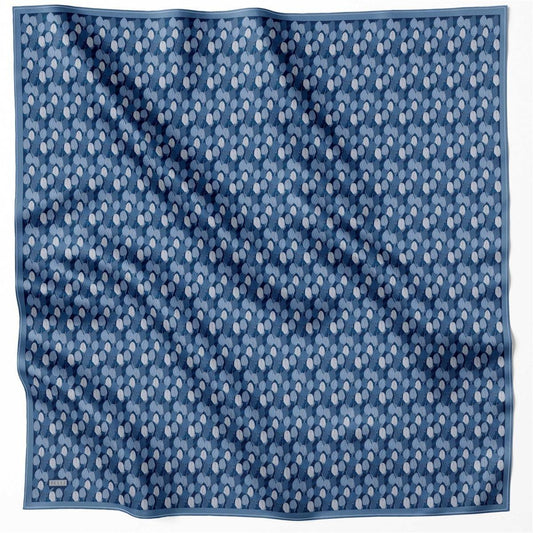 Belli İpek Eşarp - 4204-86 Lacivert Twill