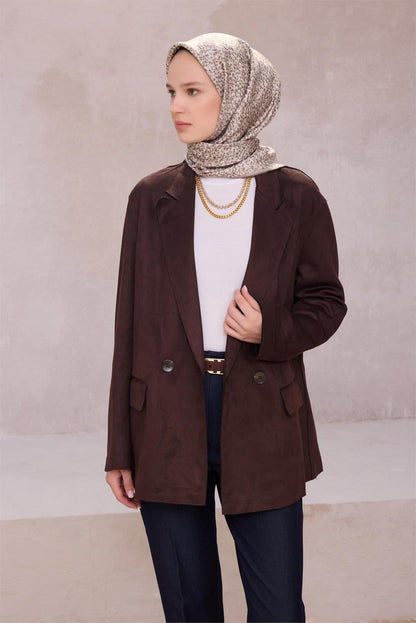 Belli İpek Eşarp - 4208-04 Taş Twill