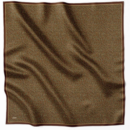 Belli İpek Eşarp - 4208-05 Kahverengi Twill
