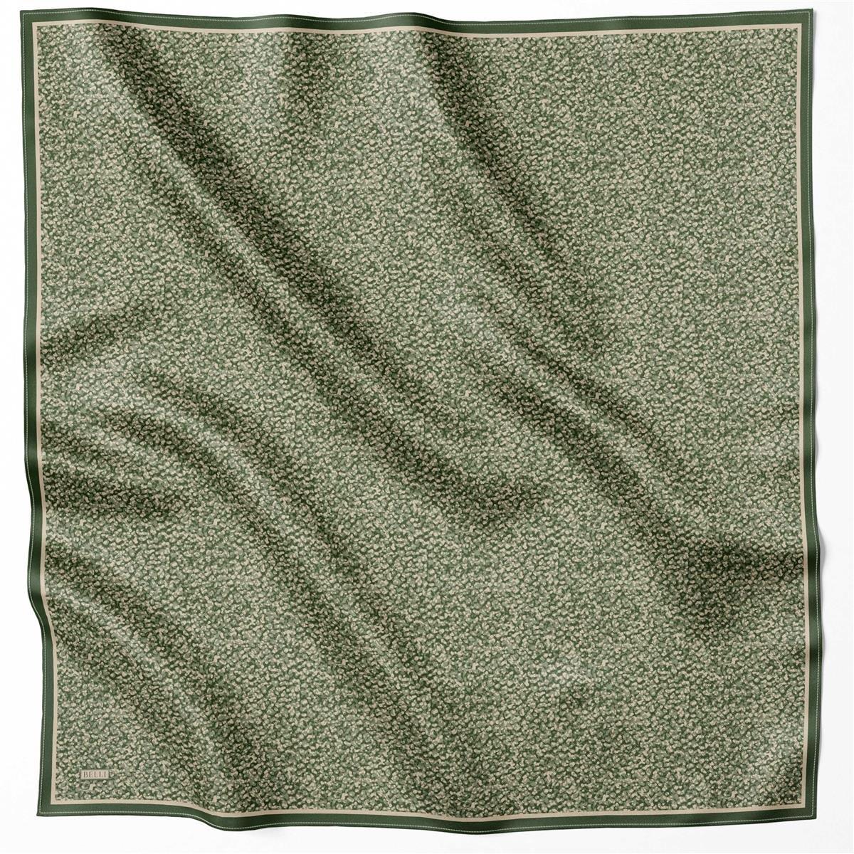 Belli İpek Eşarp - 4208-06 Yeşil Twill