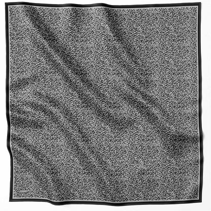 Belli İpek Eşarp - 4208-07 Siyah Twill