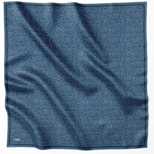 Belli İpek Eşarp - 4208-51 Lacivert Twill