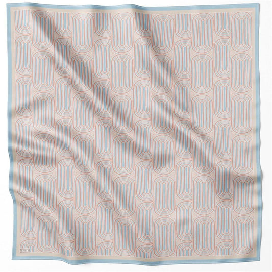Belli İpek Eşarp - 4209-33 Somon Twill