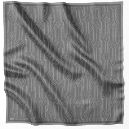 Belli İpek Eşarp - 4209-88 Gri Twill
