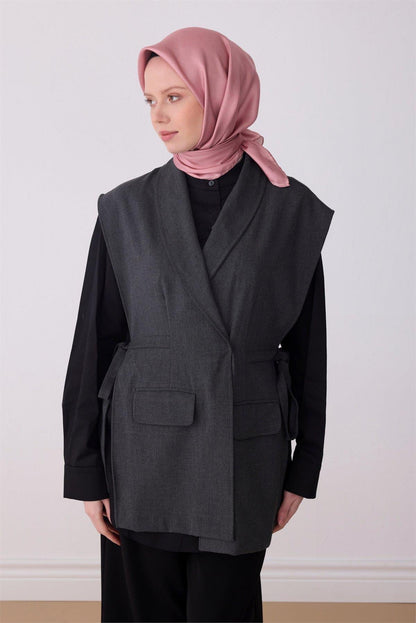 Belli İpek Eşarp - 4305-84 Pembe Twill