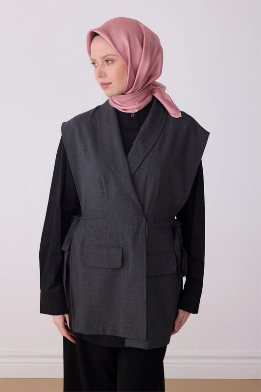 Belli İpek Eşarp - 4305-84 Pembe Twill