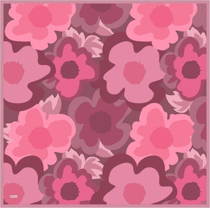 Belli İpek Eşarp - 4306-30 Pembe Twill