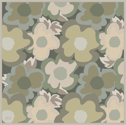 Belli İpek Eşarp - 4306-36 Yeşil Twill