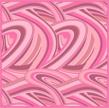 Belli İpek Eşarp - 4311-81 Pembe Twill