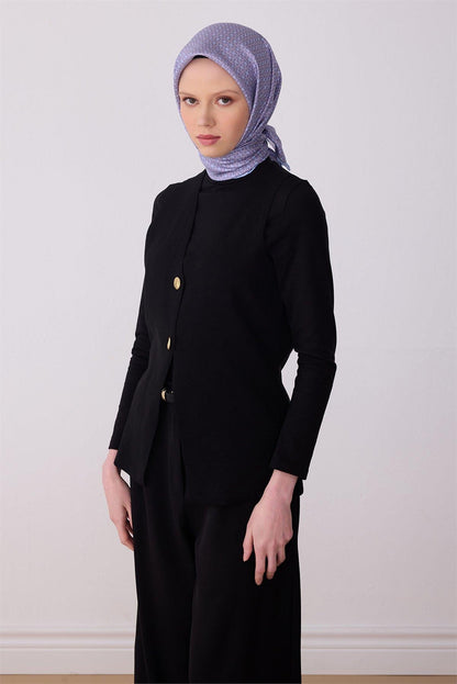 Belli İpek Eşarp - 4317-36 Mor Twill