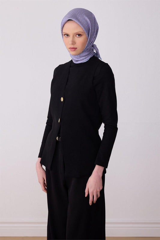 Belli İpek Eşarp - 4317-36 Mor Twill