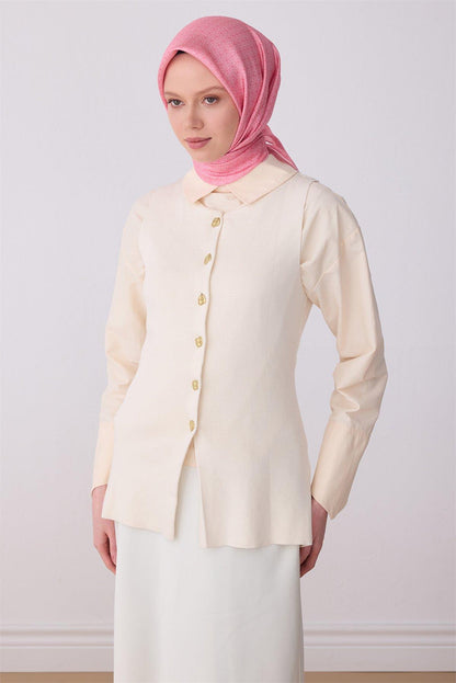 Belli İpek Eşarp - 4317-55 Pembe Twill