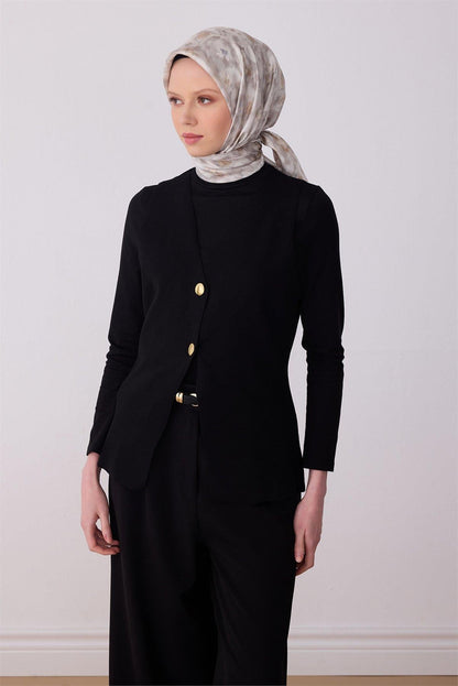Belli İpek Eşarp - 4319-83 Bej Twill