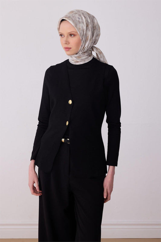 Belli İpek Eşarp - 4319-83 Bej Twill