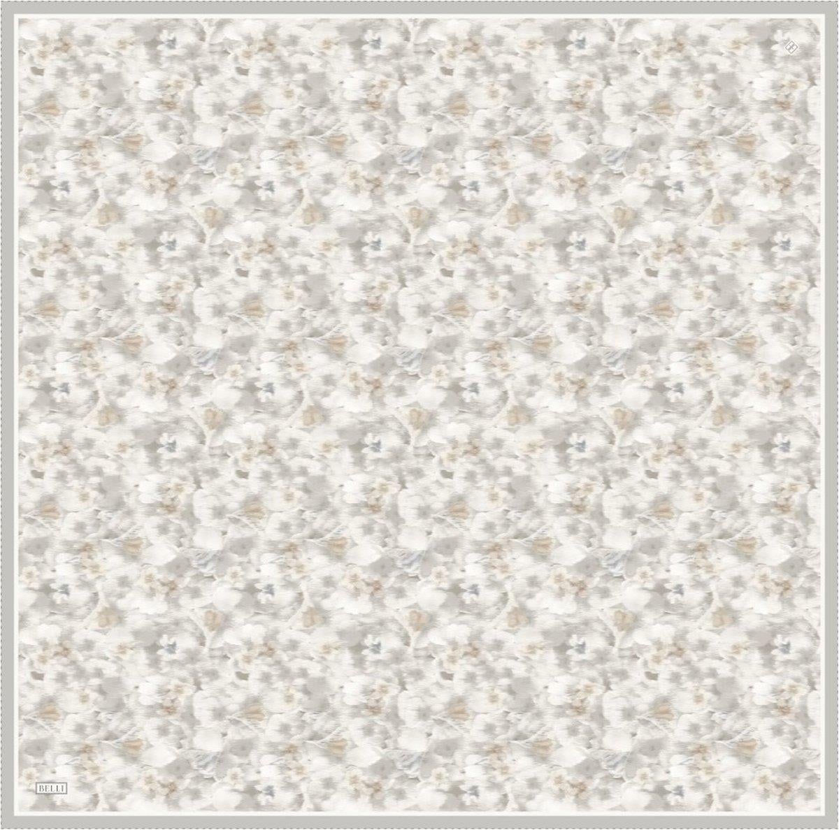 Belli İpek Eşarp - 4319-83 Bej Twill