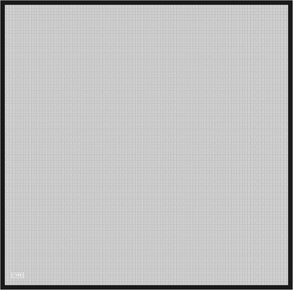 Belli İpek Eşarp - 4321-53 Siyah Twill