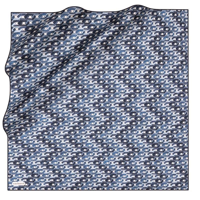 Cacharel İpek Eşarp Twill - 9050313-921 Lacivert Mavi