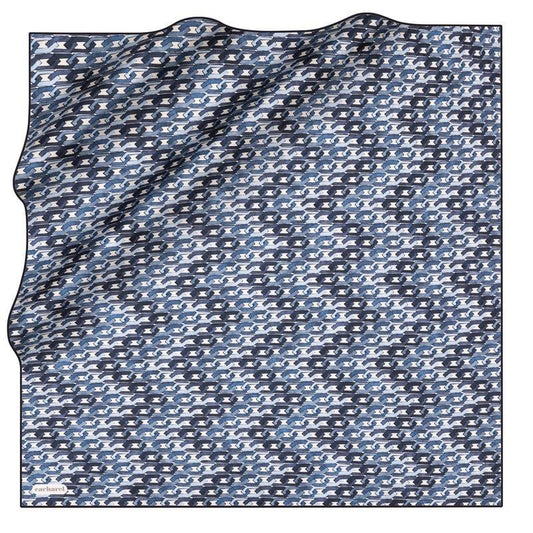 Cacharel İpek Eşarp Twill - 9050313-921 Lacivert Mavi