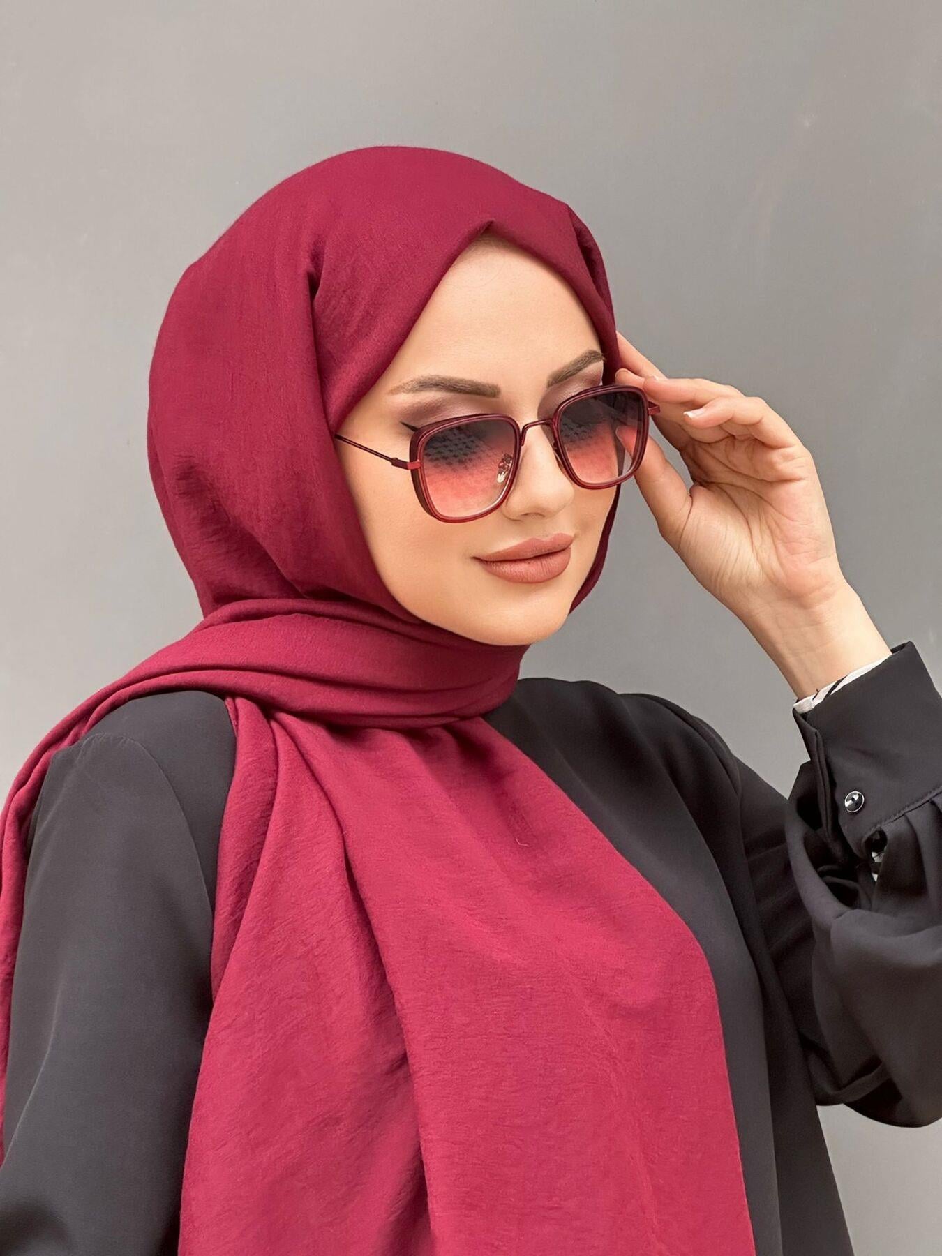 Harem Scarf Amor Şal - Kızılcık