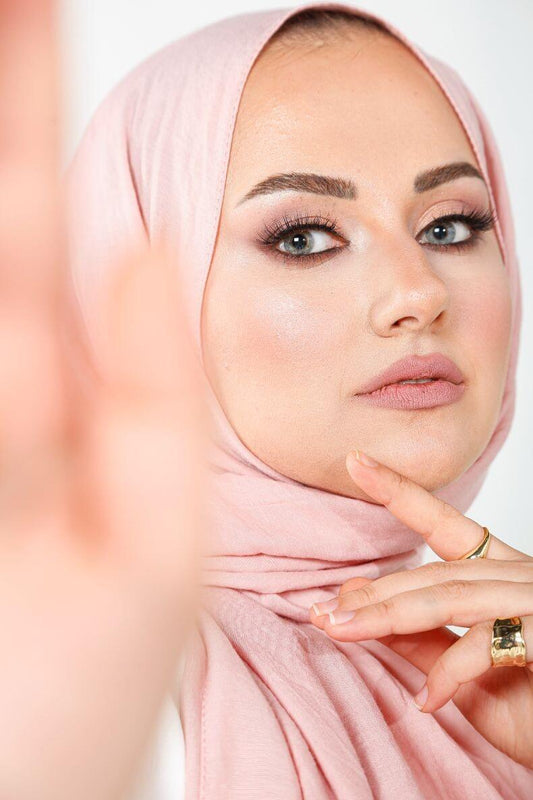 Harem Scarf Amor Şal - Pudra