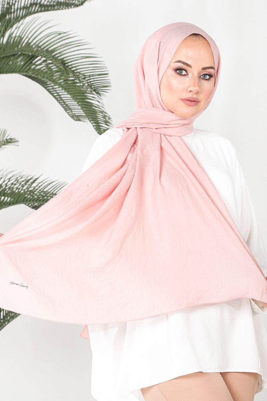 Harem Scarf Amor Şal - Pudra
