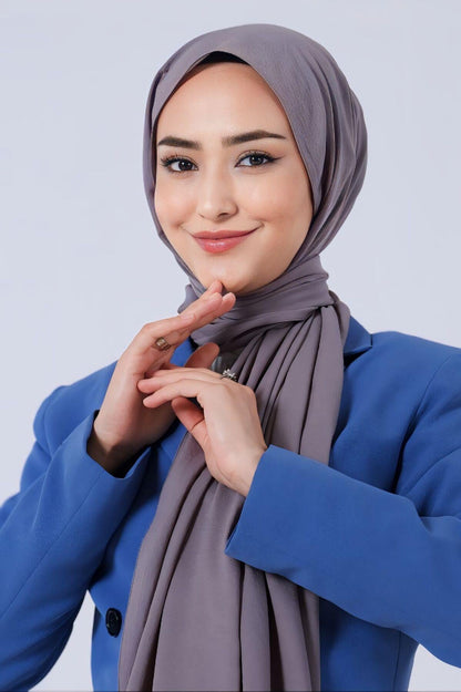 Harem Scarf Asya Şal - Füme