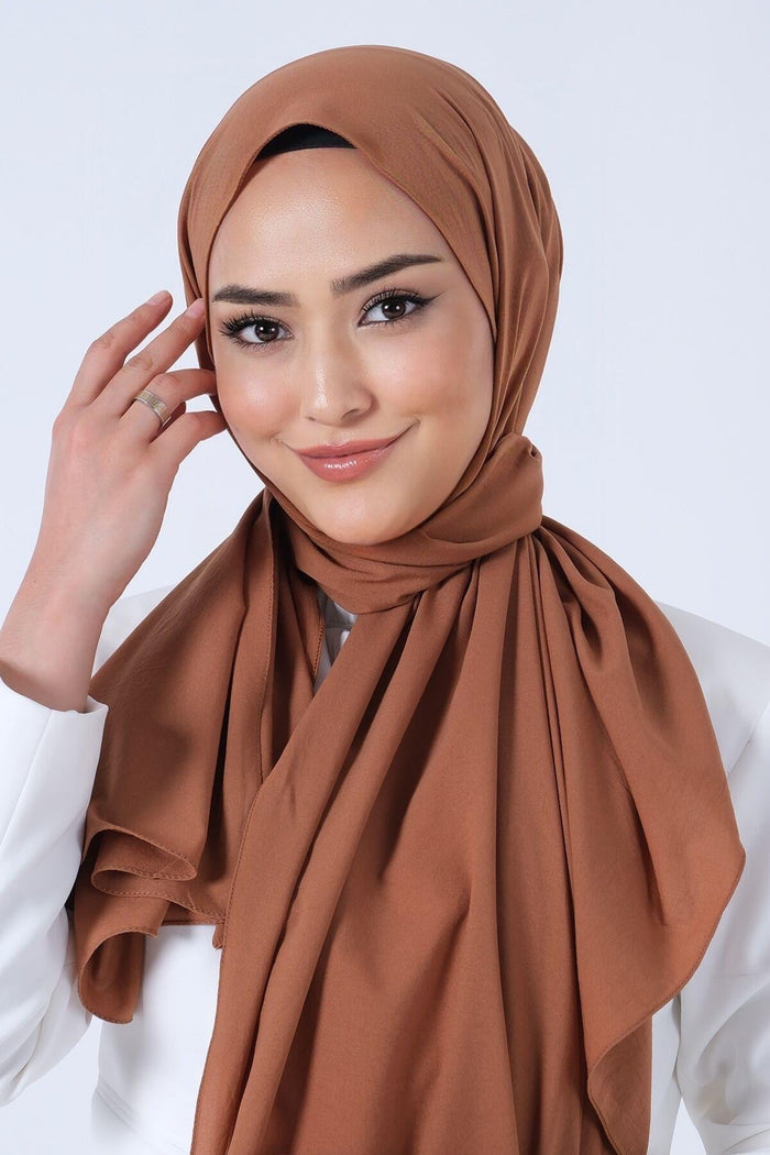 Harem Scarf Asya Şal - Taba